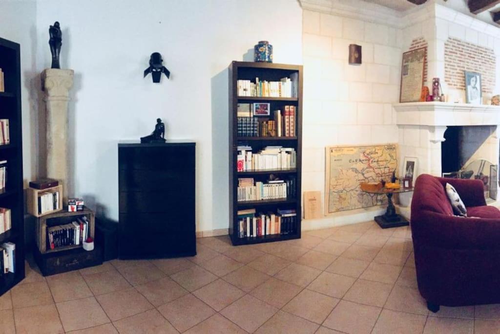 Superbe Maison De Caractere, De 1 A 9 Couchages Sainte-Maure-de-Touraine Extérieur photo